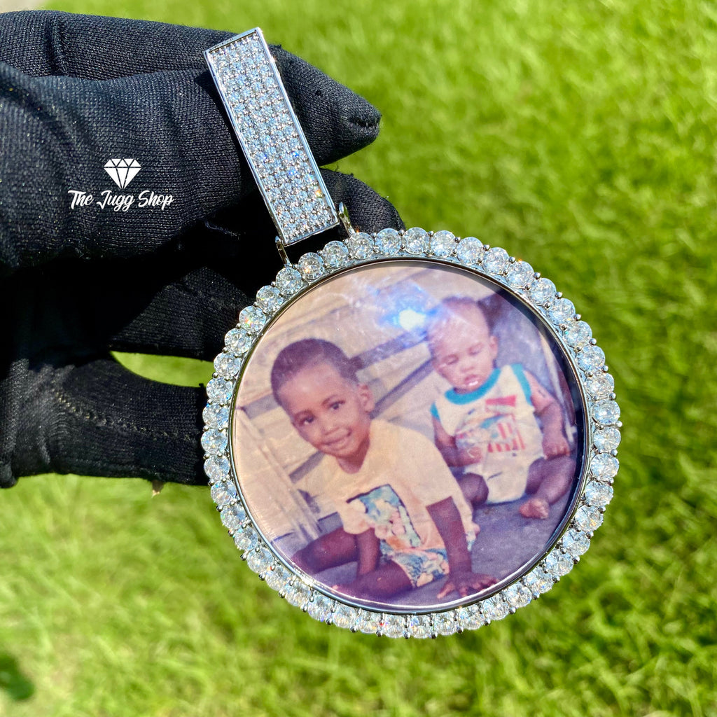 Custom Diamond XL Photo Charm