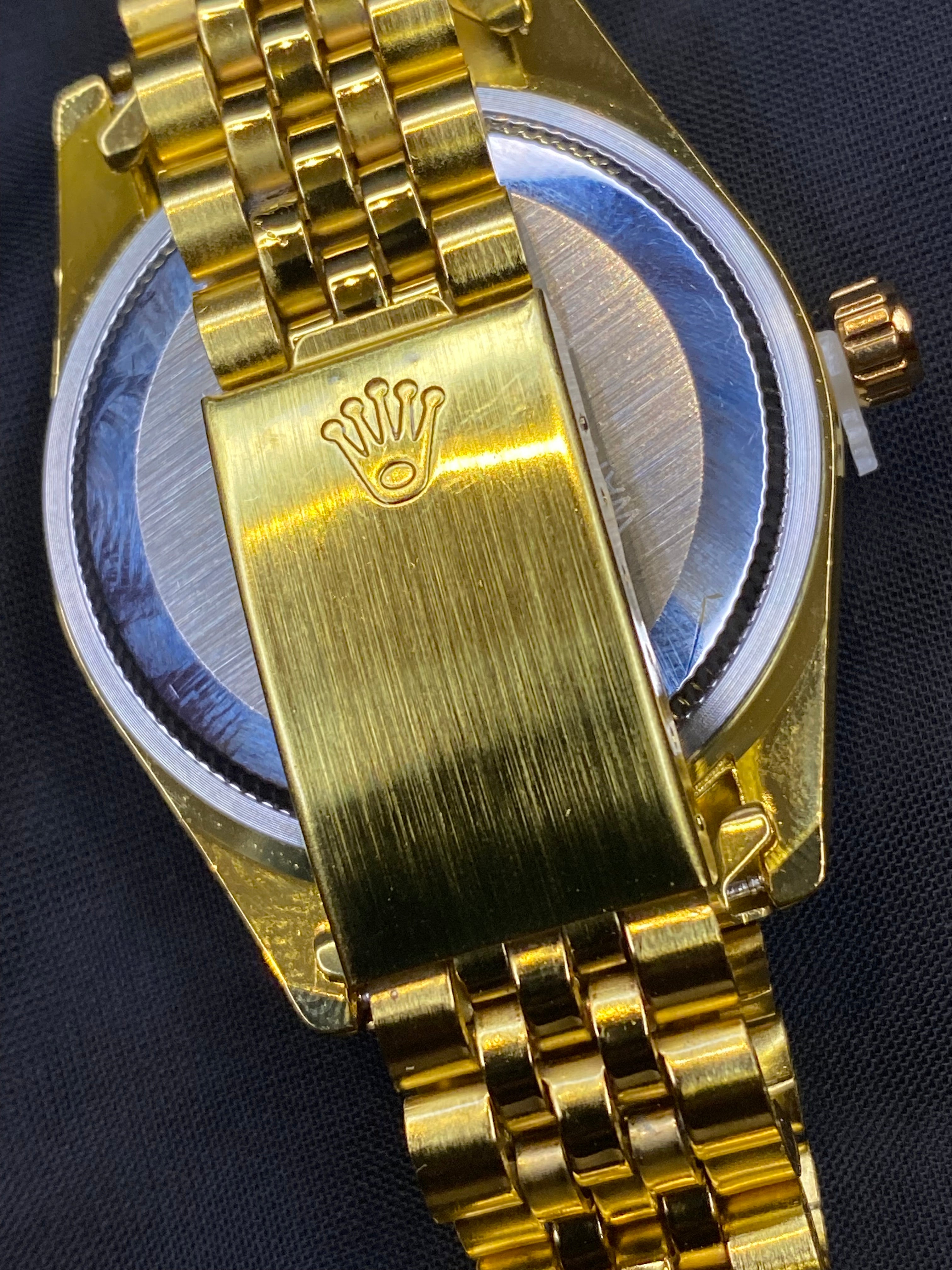 Gold/Gold Plain Presidential Jubilee Luxury RLX Watch