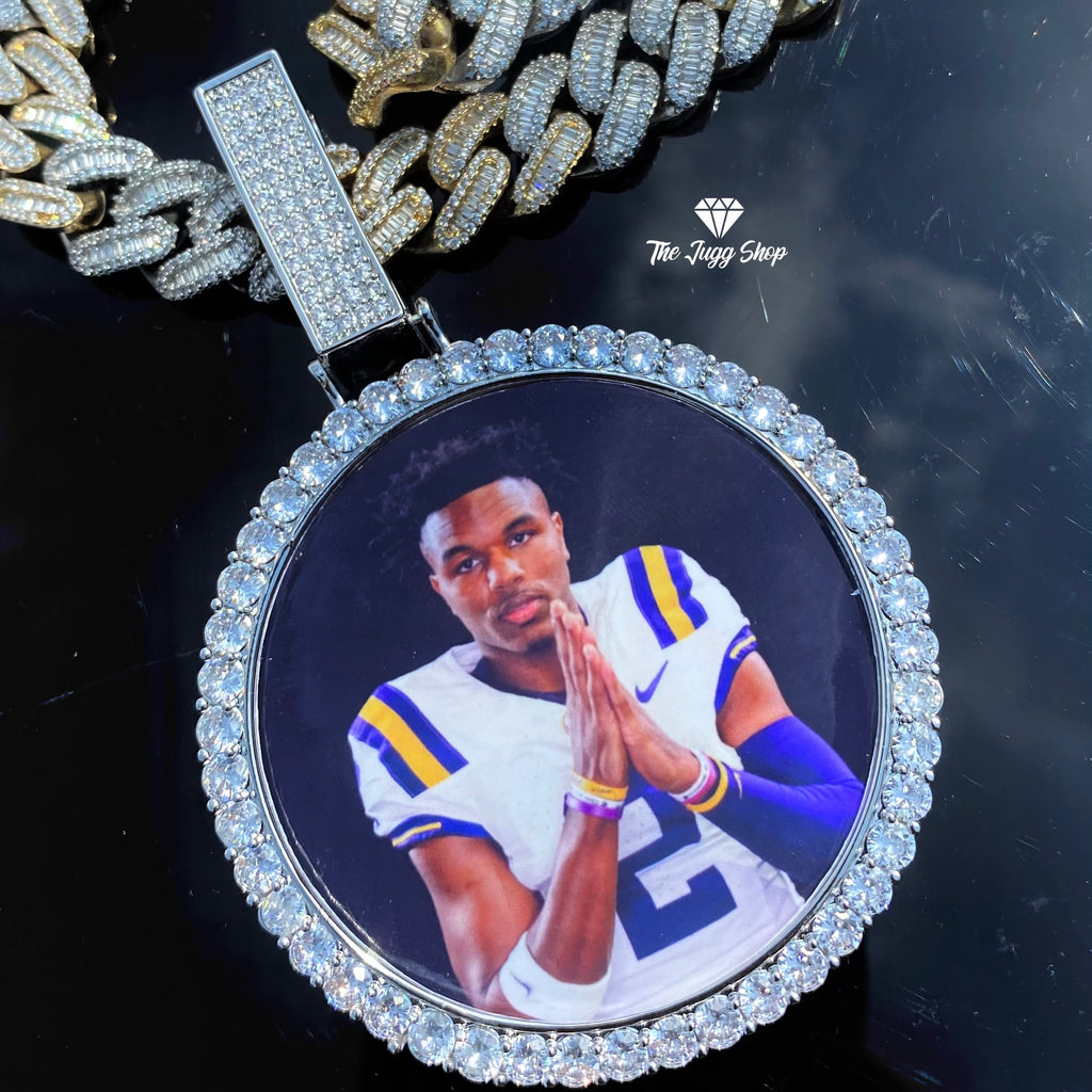 Custom Diamond XL Photo Charm