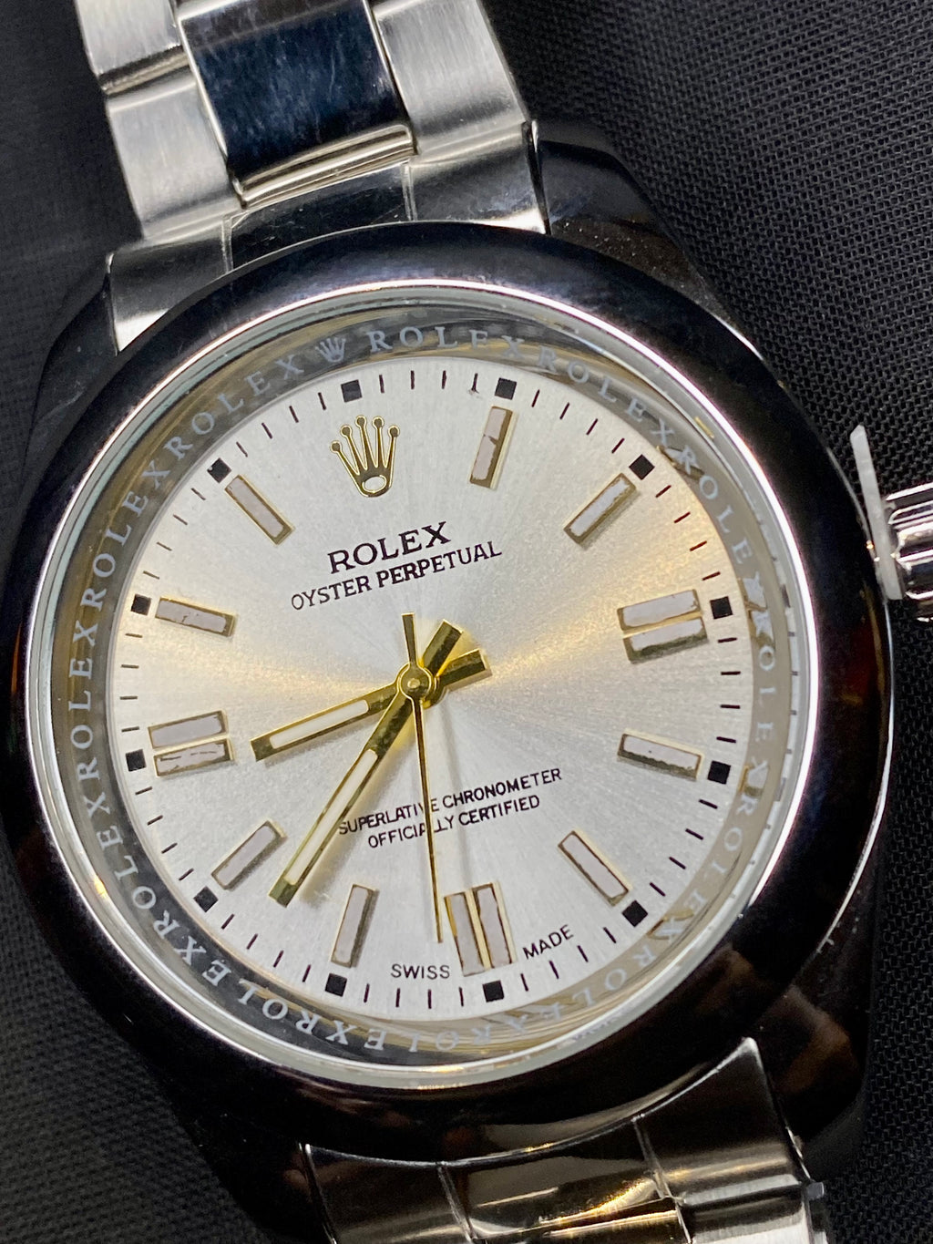 Two Tone Luxury Plain Jubilee RLX Watch