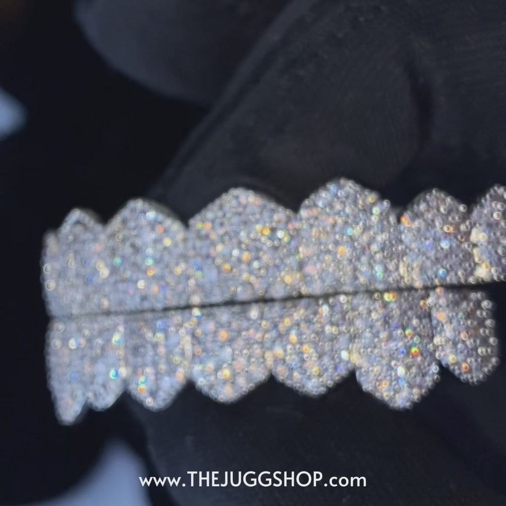 10K Iced Out Diamond Set Grill (8 on 8)