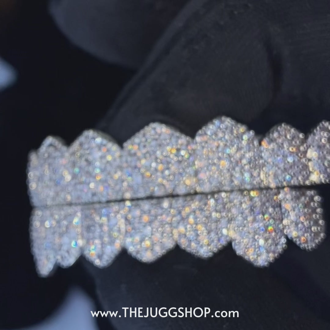 10K Iced Out Diamond Set Grill (8 on 8)