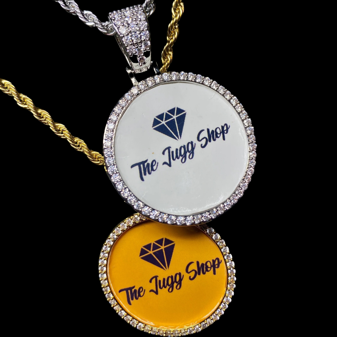 Custom Diamond Mini Photo Charm